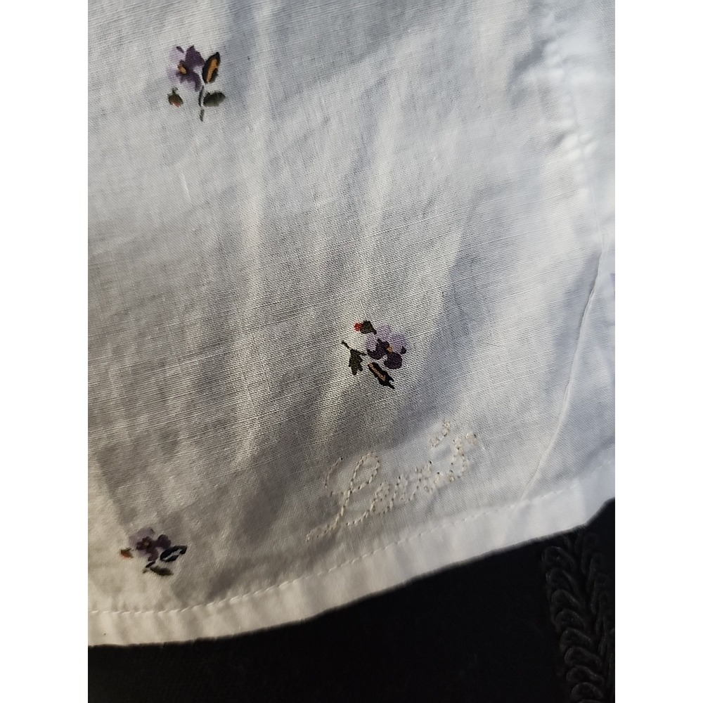 Levi's Womens Button Sleeveless Floral Top Sz S - Picture 3 of 14